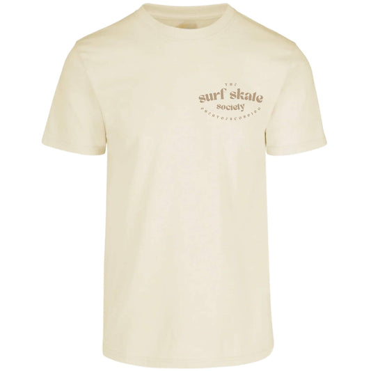 Playera Agave – Crema | Surf Skate Society