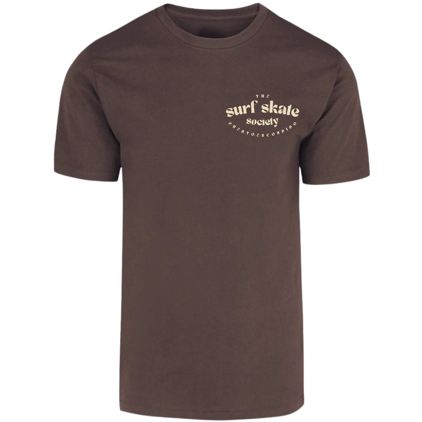 Playera Sol – Café | Surf Skate Society