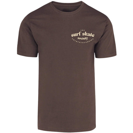 Playera Sol – Café | Surf Skate Society