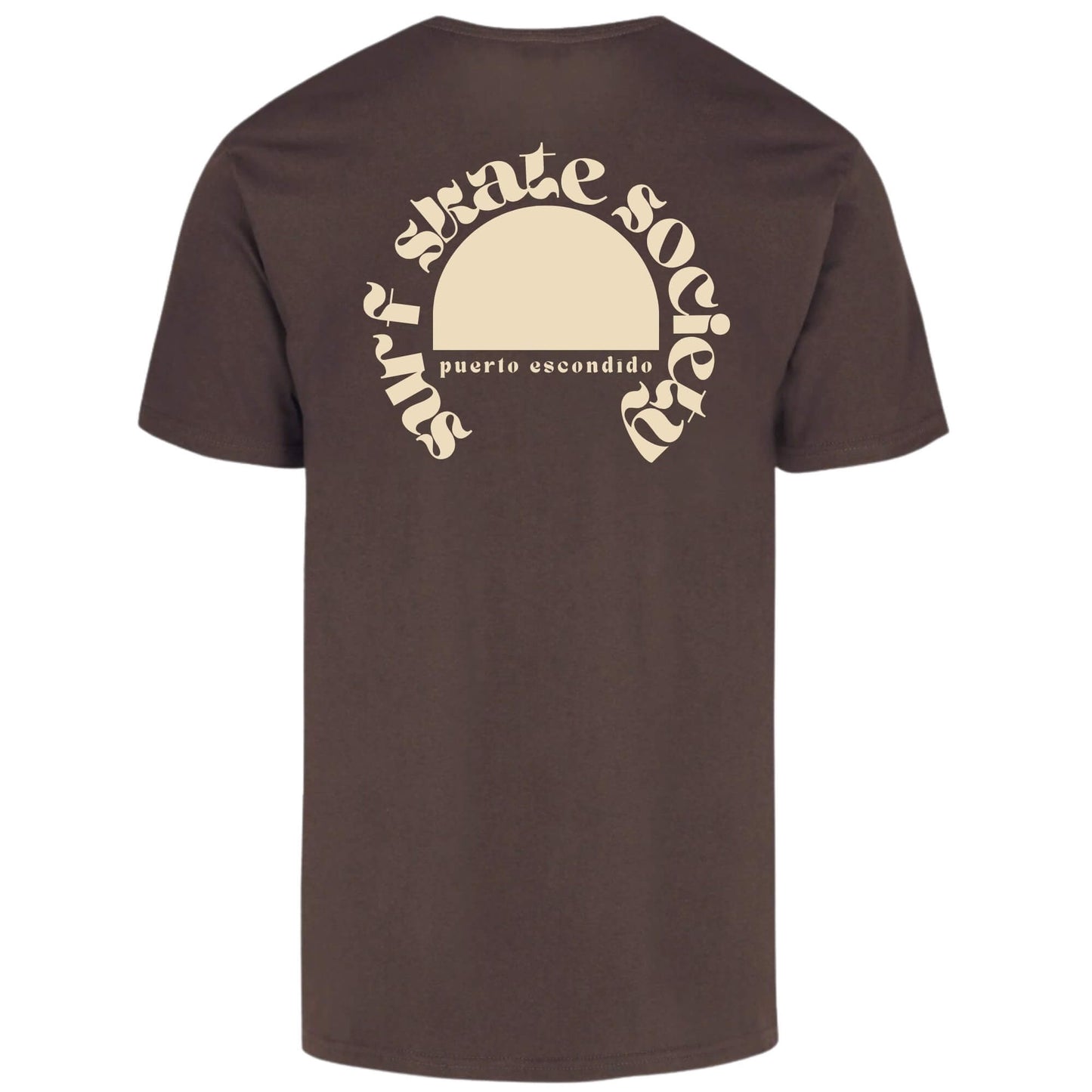 Playera Sol – Café | Surf Skate Society