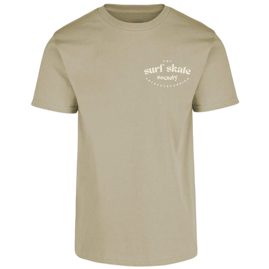 Playera Sol – Beige | Surf Skate Society