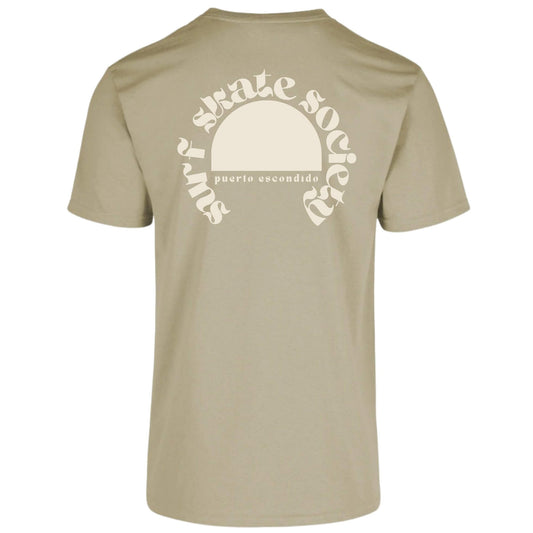 Playera Sol – Beige | Surf Skate Society